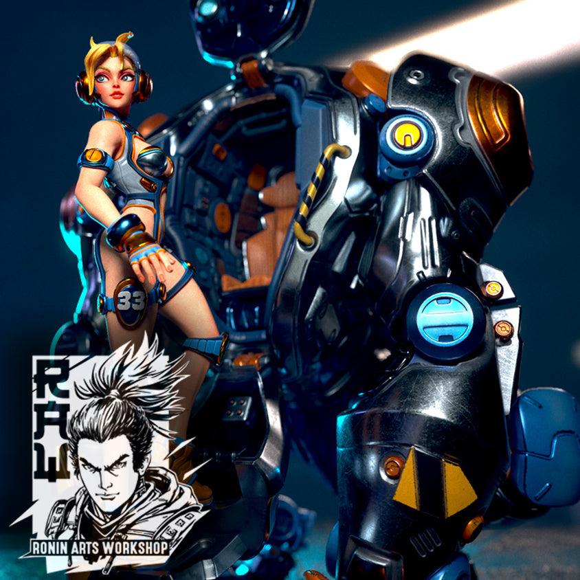 DIORAMA SCI FI SILVER BACK AND JANE - TODO ROL SPAIN 