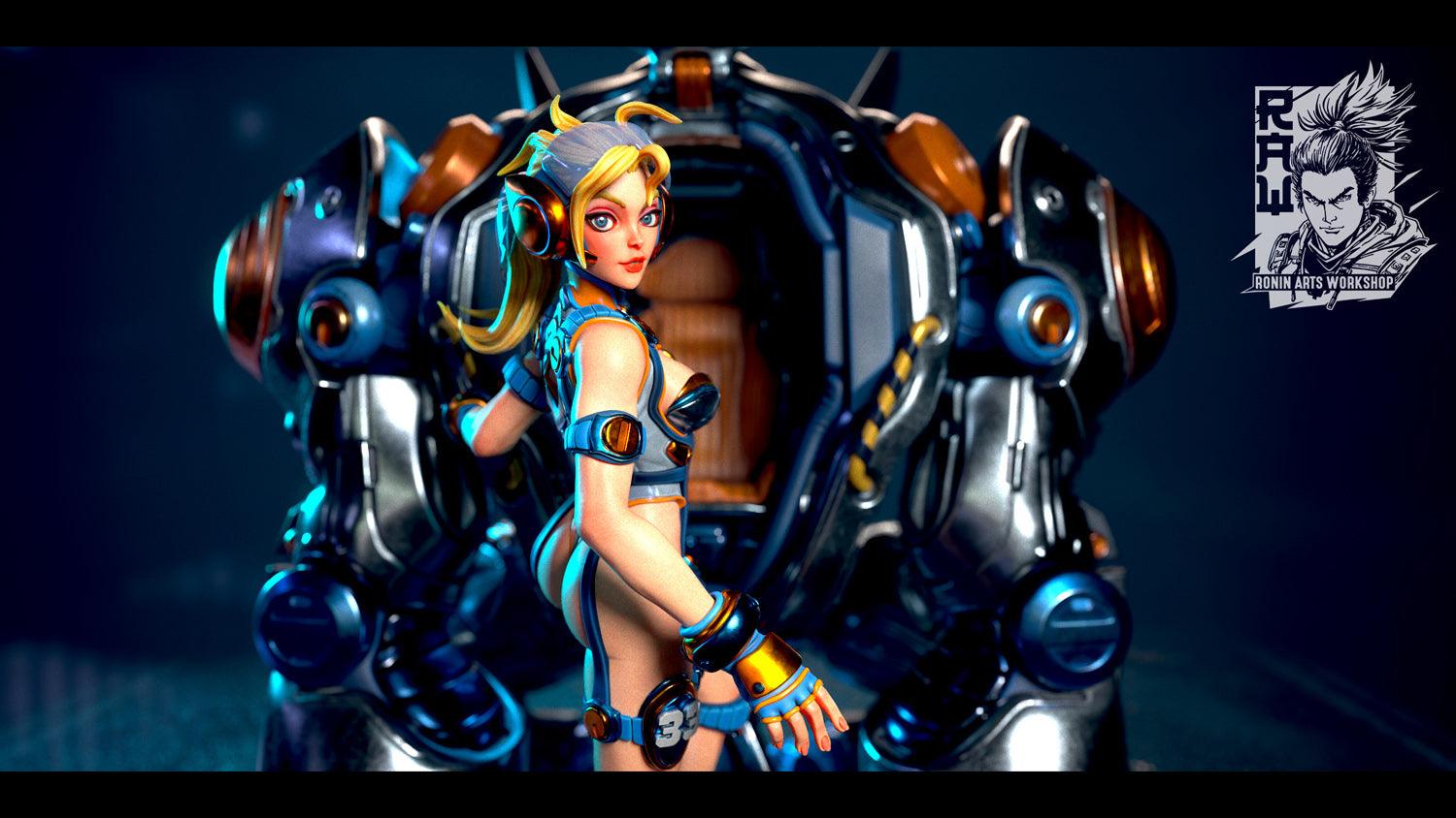 DIORAMA SCI FI SILVER BACK AND JANE - TODO ROL SPAIN 