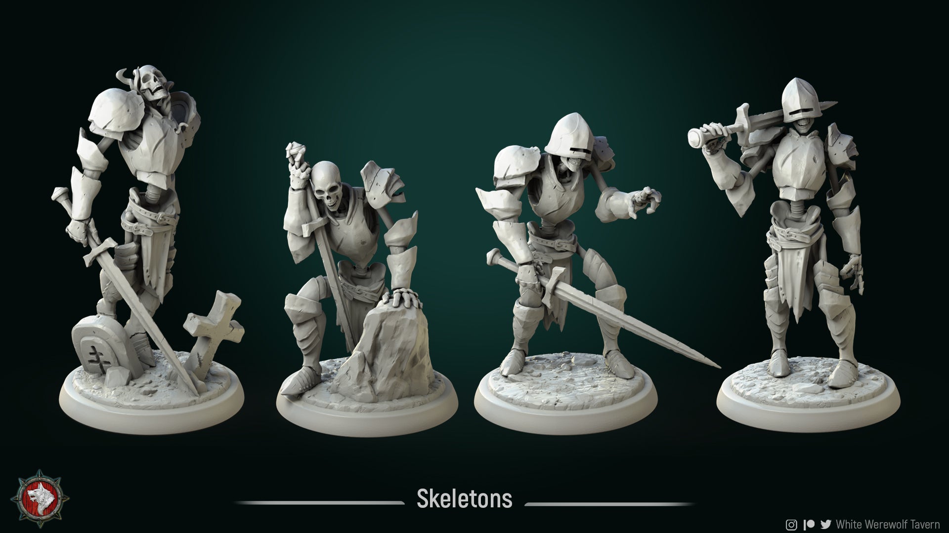 Set 4 Esqueletos