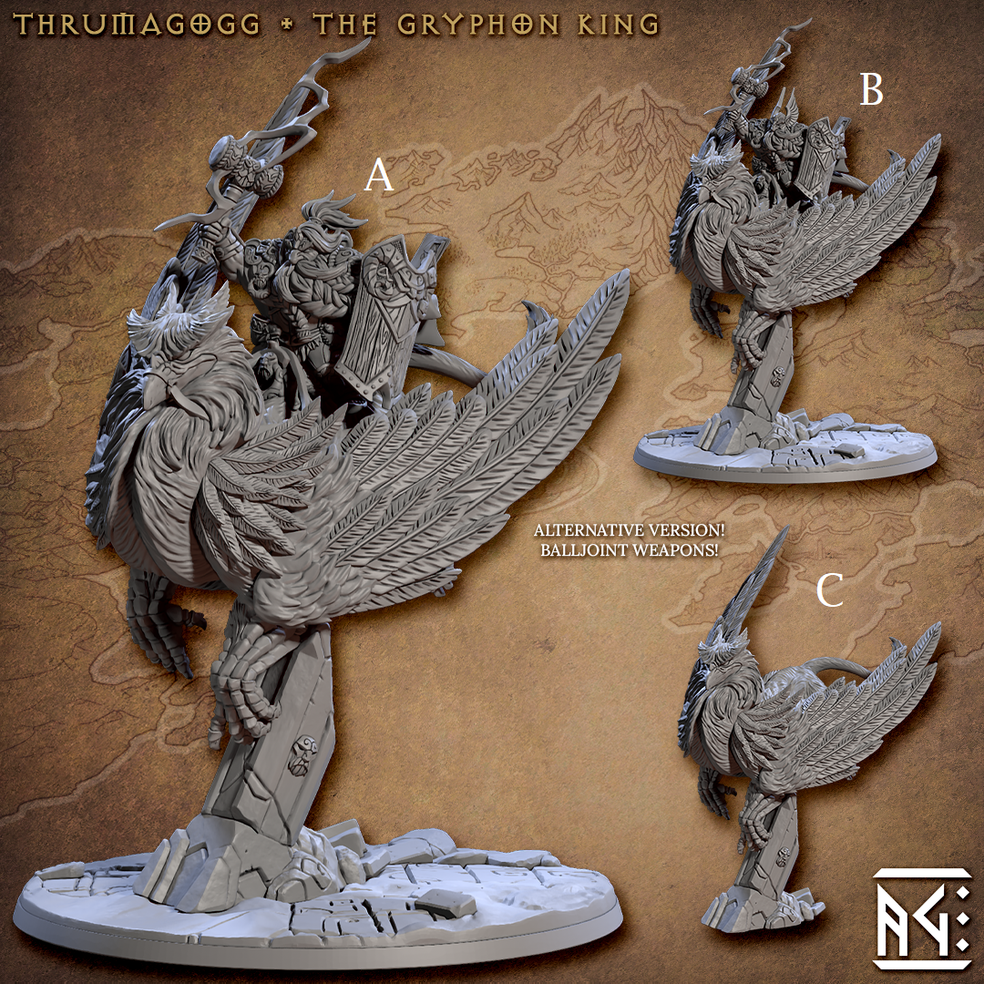 Thrumagogg The Gryphon King - ENANOS Defensores de Lok-Badar II