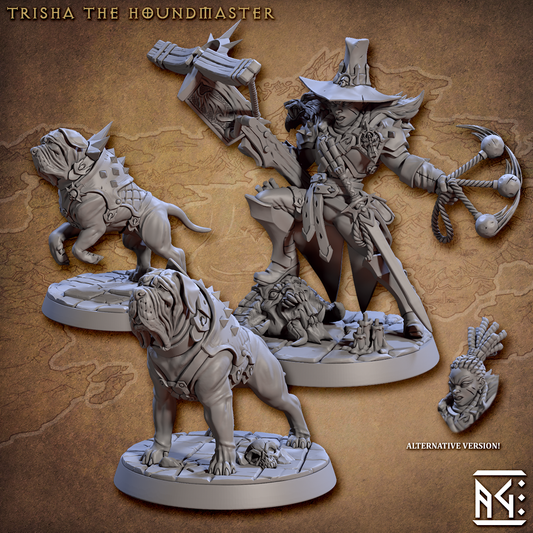 Trisha the Houndmaster -  CAZADORES DE DEMONIOS