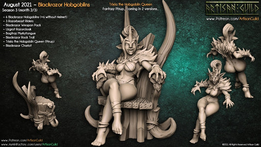 Trixia the Hobgoblin Queen - Hob Goblins