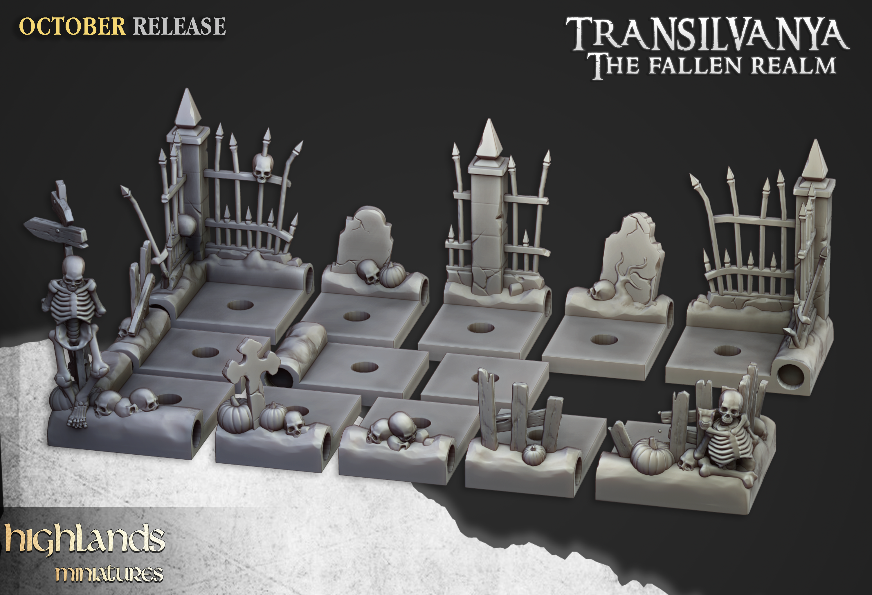 Undead Movement Tray-  TRANSILVANIA