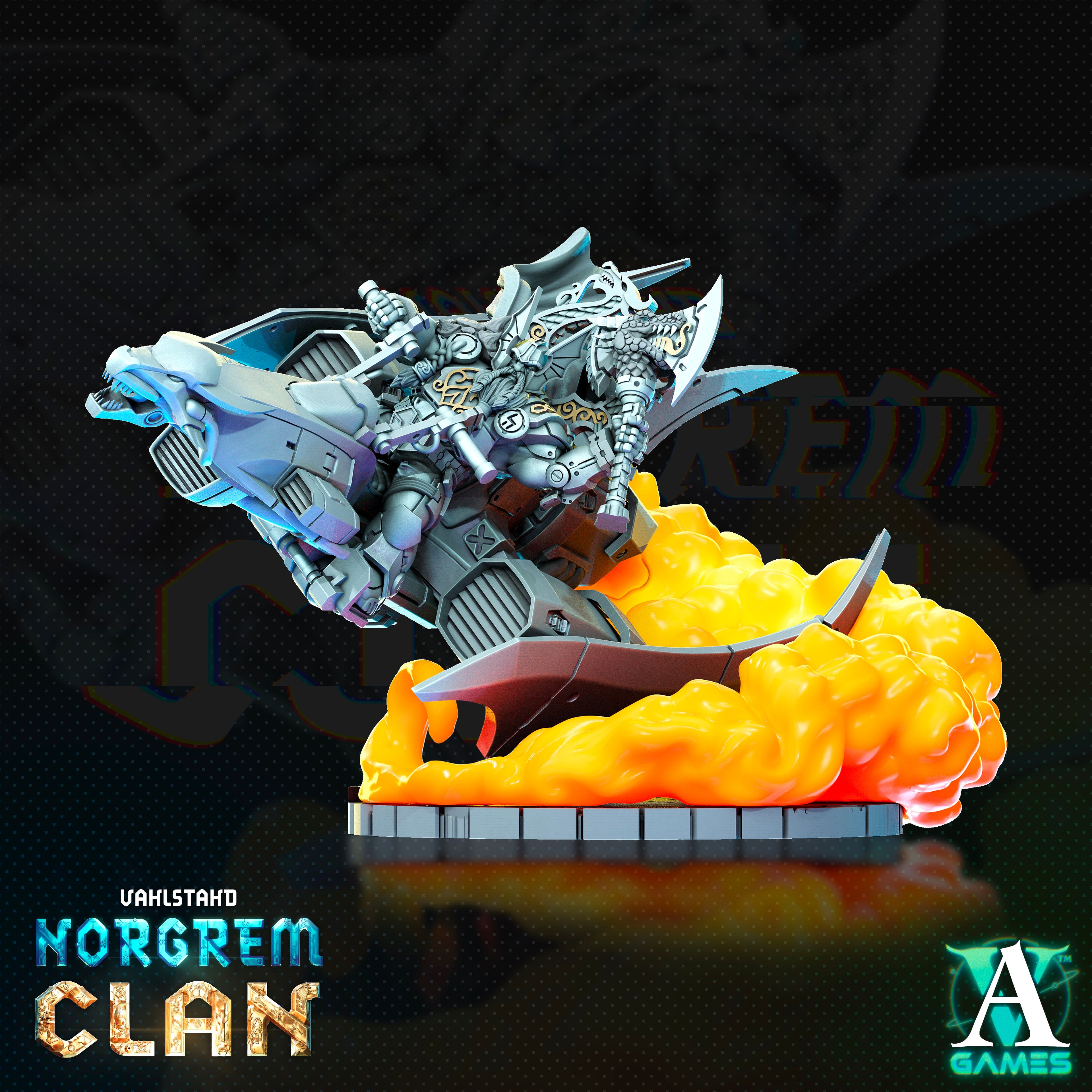 Toffi Gunnar - Norgrem Dragoon Commander - Norgrem Clan