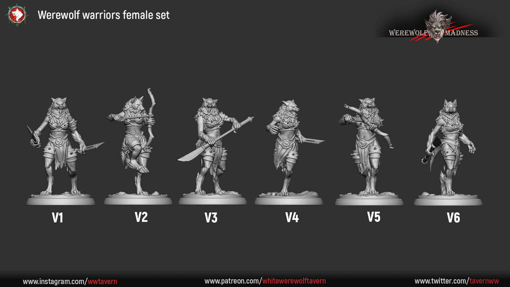 Werewolf females