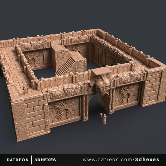 The Bone Stronghold terreno para wargames 28mm/32mm