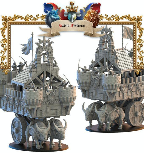 Battle Fortress Lost Kingdom Reino de Mercia  (the 9th age, AOS, warhammer, Bretonia, King of War) - TODO ROL SPAIN 