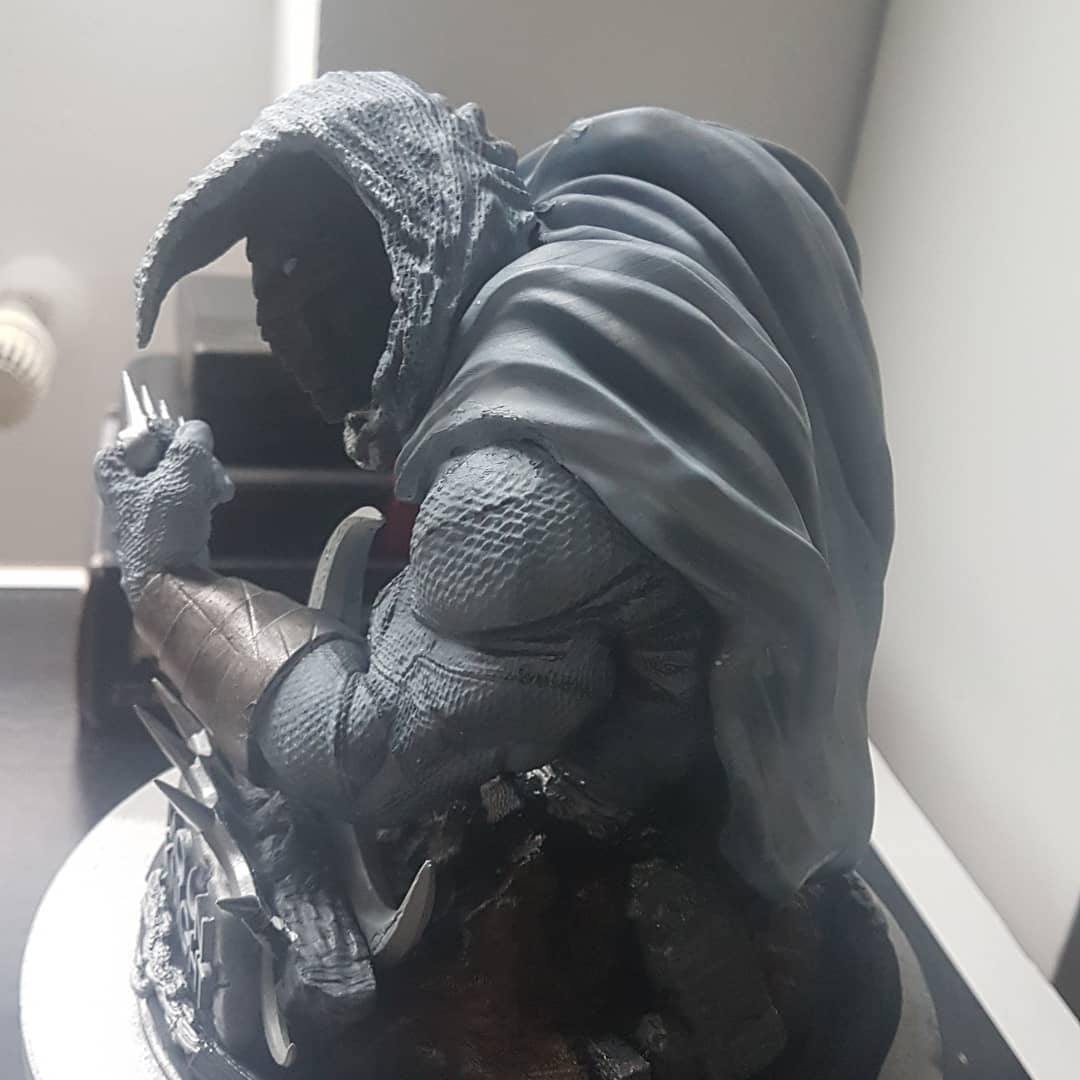 Busto Moon Knight pintado y montado 17cm - TODO ROL SPAIN 