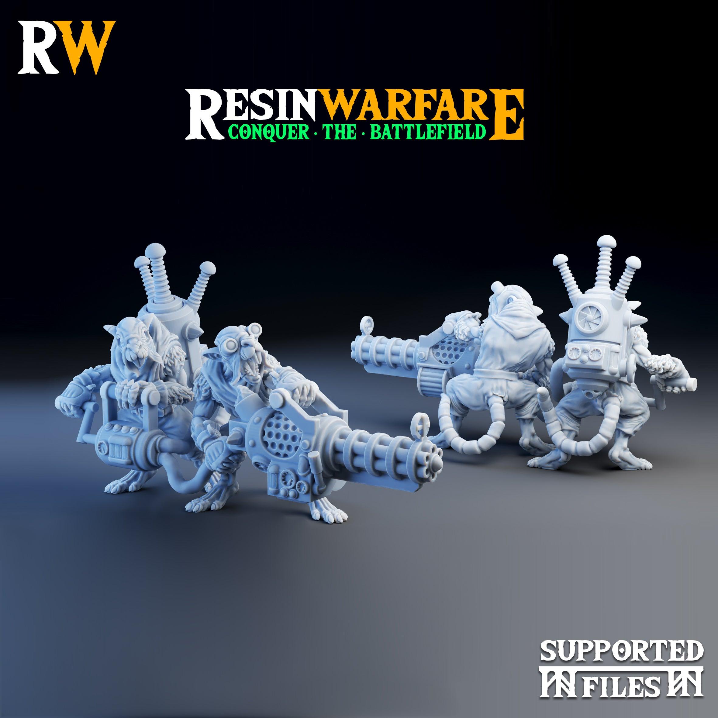 Gatling Crew - Tecnomancers Guild - RAVENOUS HORDAS - TODO ROL SPAIN 