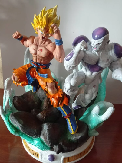 Goku Vs Freezer Diorama