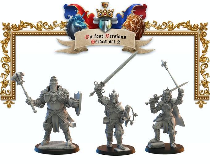 Héroes 2 Lost Kingdom Reino de Mercia  (the 9th age, AOS, warhammer, Bretonia, King of War) - TODO ROL SPAIN 