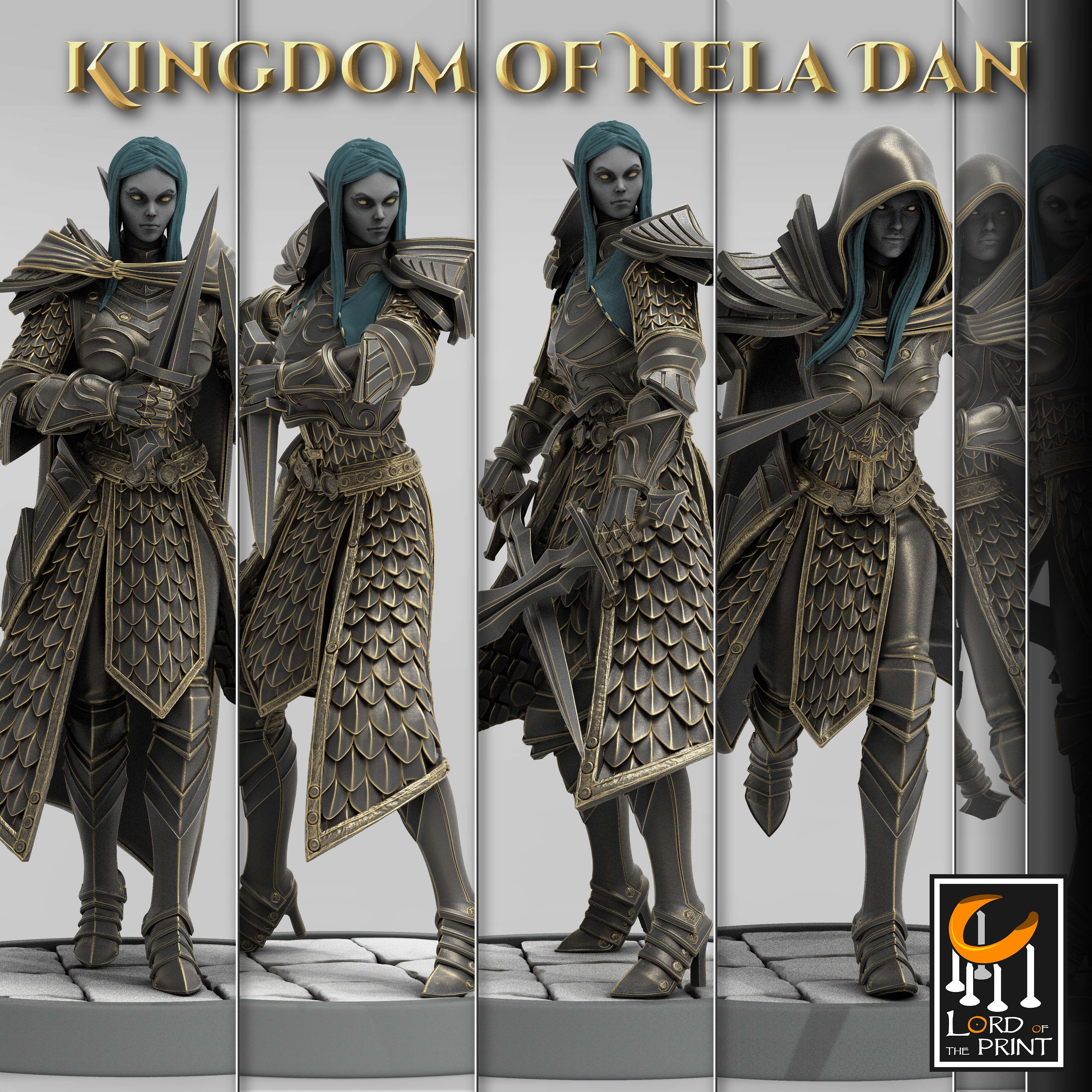 Pack Elf Soldiers - KINGDOM OF NELADAN