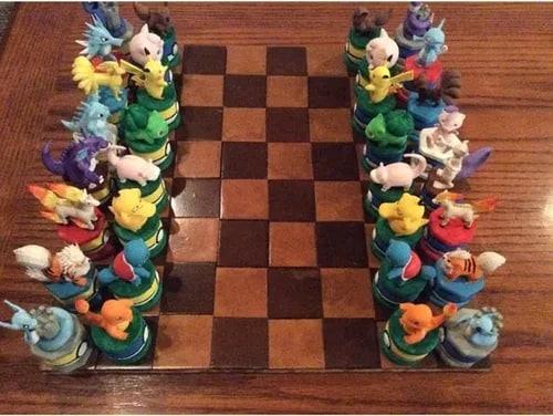 Juego de Piezas de Ajedrez Pokemon - TODO ROL SPAIN 