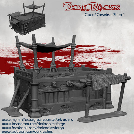 Tienda de Ciudad de los Corsarios para wargames 28mm/30mm