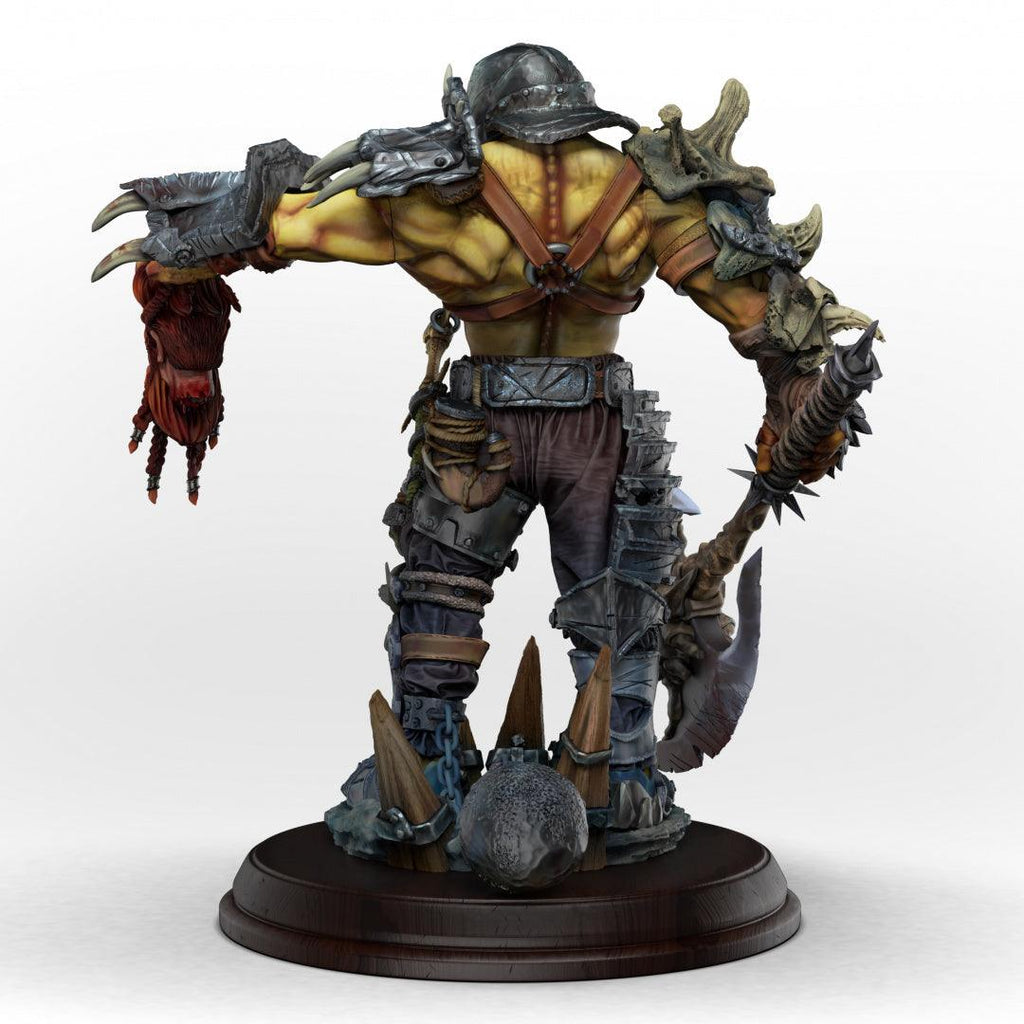 SEÑOR DE LA GUERRA ORCO FIGURA ESPECIAL WARHAMMER Escala 1:11 - TODO ROL SPAIN 