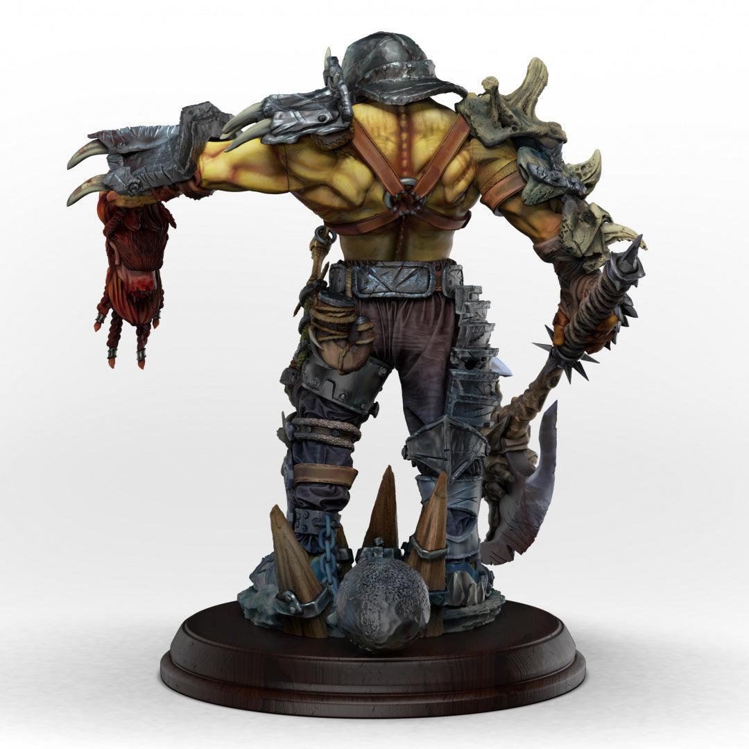 SEÑOR DE LA GUERRA ORCO FIGURA ESPECIAL WARHAMMER Escala 1:11 - TODO ROL SPAIN 