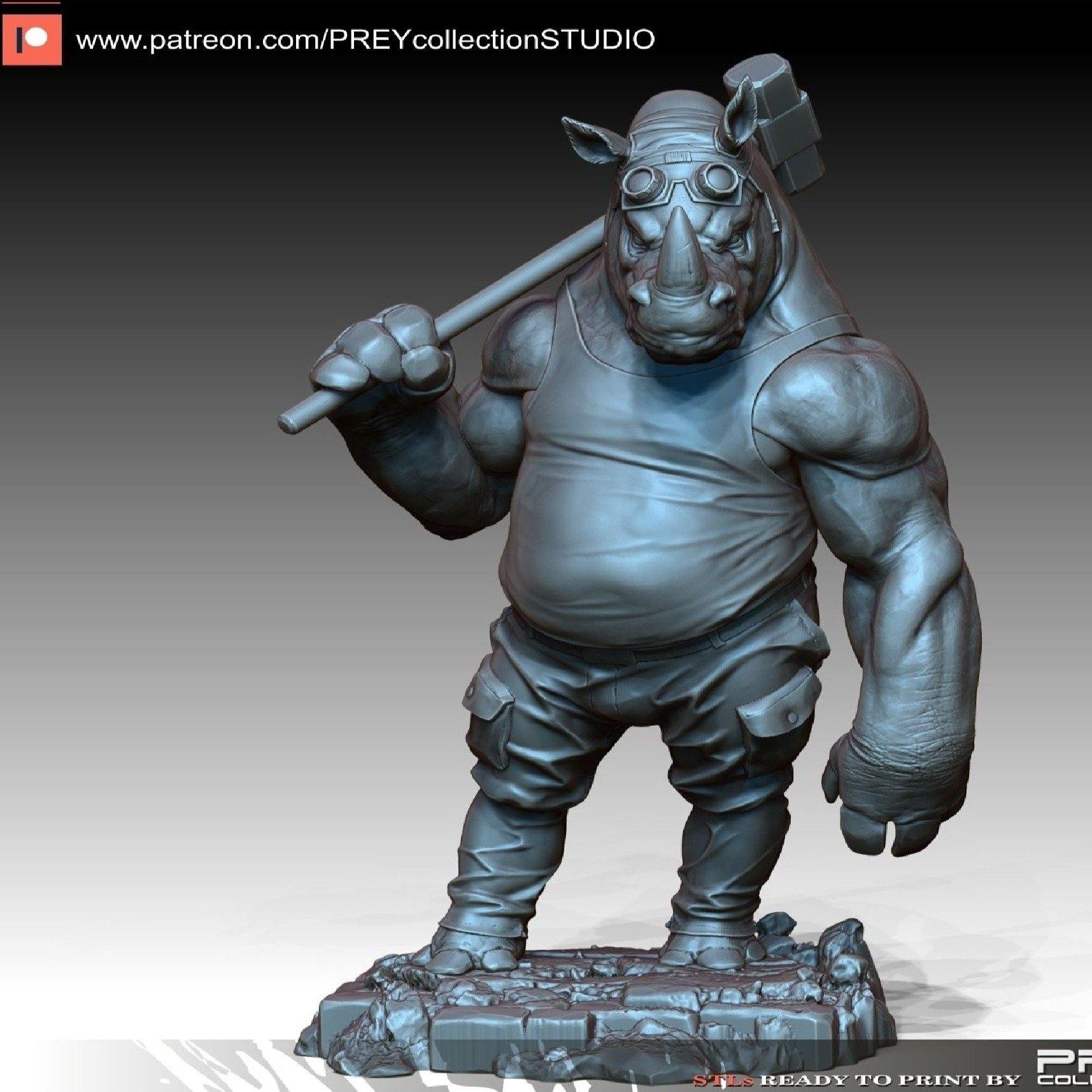 Rocksteady pose 1 - TODO ROL SPAIN 