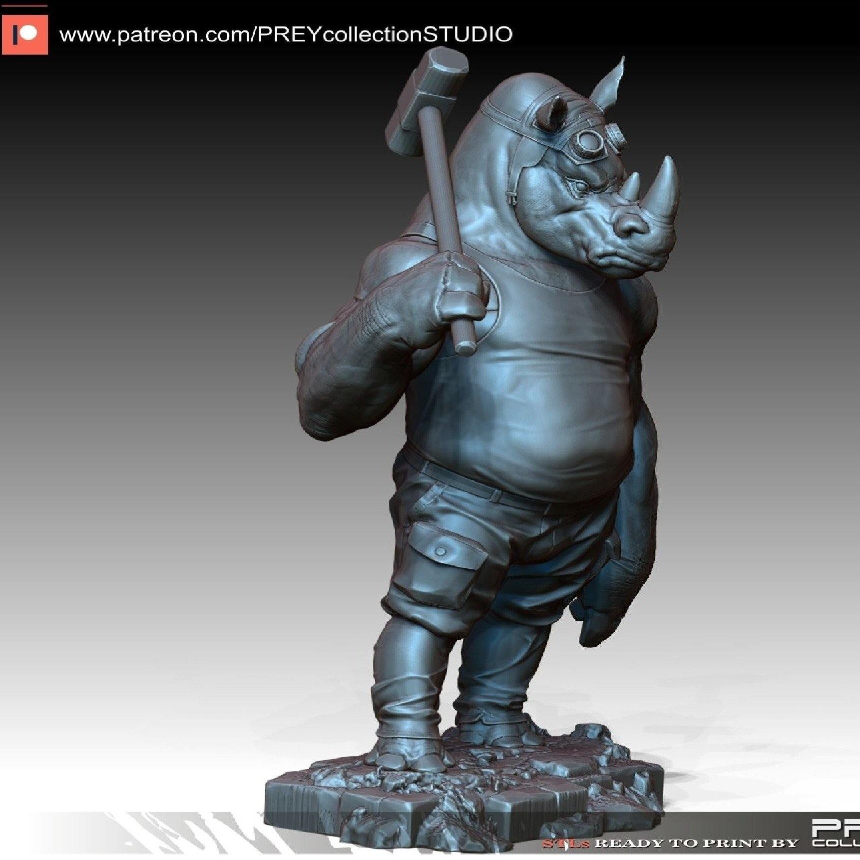 Rocksteady pose 1 - TODO ROL SPAIN 