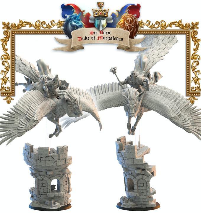 Sir Bors  Lost Kingdom Reino de Mercia  (the 9th age, AOS, warhammer, Bretonia, King of War) - TODO ROL SPAIN 