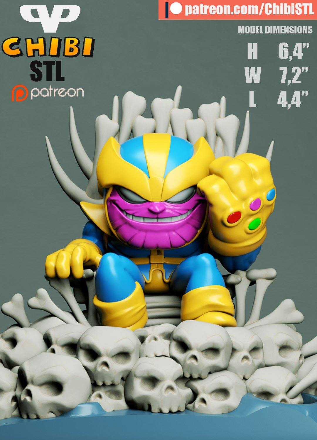 Chibi Thanos - TODO ROL SPAIN 