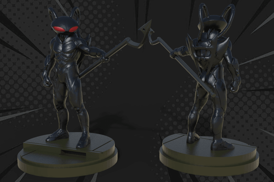 Black Manta Miniatura - TODO ROL SPAIN 