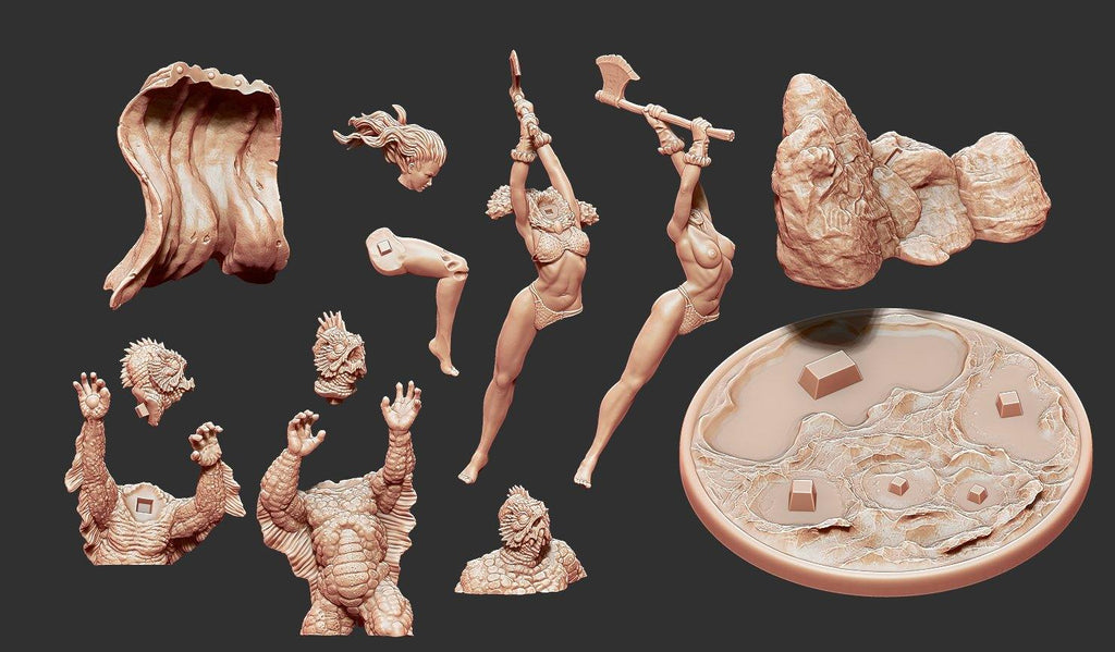 Vanathea Diorama 70mm - TODO ROL SPAIN 