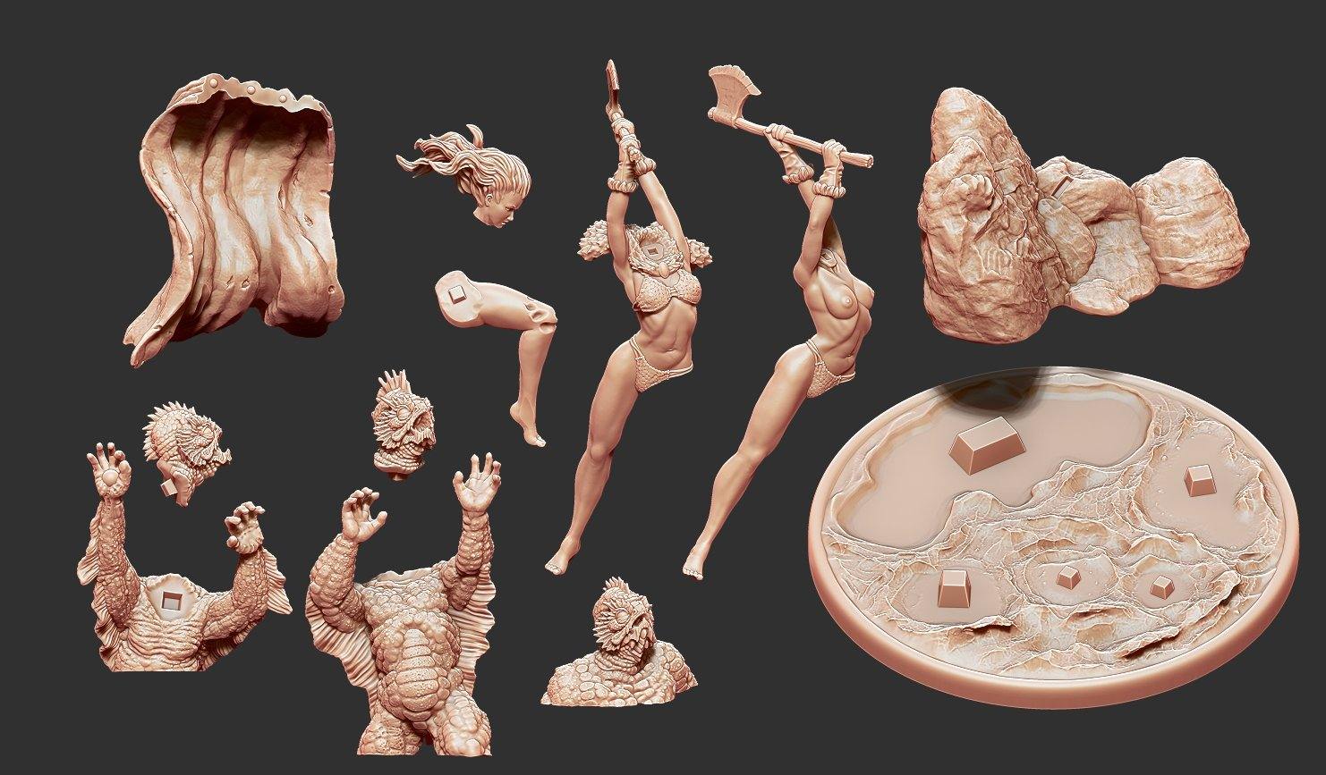 Vanathea Diorama 70mm - TODO ROL SPAIN 